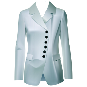 an elegant mint jacket